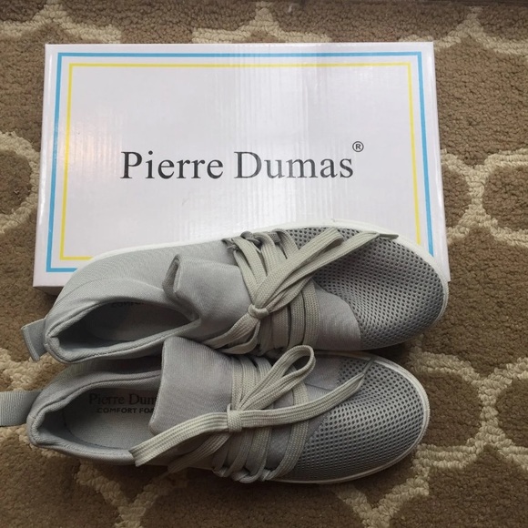 Pierre Dumas Shoes - Grey sneakers